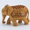 handmae_wooden_elephant_with_baby_inside